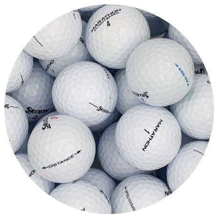 (F) An assortment of Srixon golf balls (12 Balls)